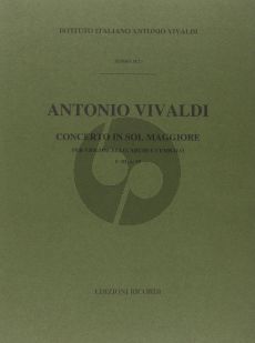 Vivaldi Concerto G-major RV 414 F.III n.19 Violoncello-Strings-Bc (Full Score) (edited by G.F. Malipiero)