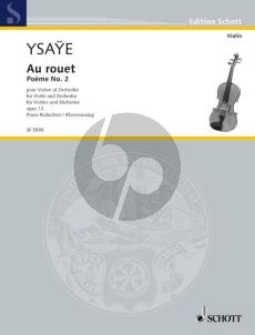 Ysaye Au Rouet Poeme Op.13 No.2 Violine und Klavier