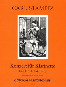 Stamitz Konzert No.6 Es-Dur (Kaiser) Klarinette und Orchester Edition Klarinette und Klavier (Holy-Borgulya)