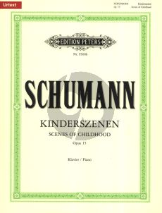 Schumann Kinderszenen Op.15 fur Klavier (Herausgegeben von Hans Joachim Köhler) (Peters-Urtext)