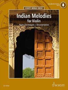 Indian Melodies for Violin (Bk-Cd) (Candida Connollly)