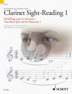 Kember-Vinall Clarinet Sight-Reading Vol. 1 (english • french • german)
