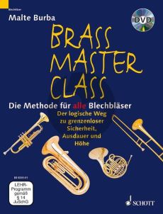 Burba Brass Master Class (Methode fur alle Blechblaser) (Bk-DVD) (german)