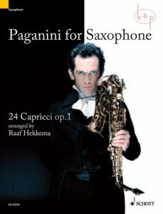 Paganini for Saxophone 24 Capricci Op.1