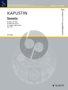 Kapustin Sonata Op.125 Flute and Piano
