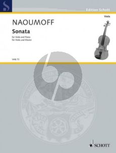 Naoumoff Sonata for Viola and Piano (2001 / 2009) (advanced level)