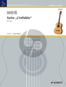 Weiss Suite "L'Infidele" Guitar (Londoner Manuskript No.23) (edited by Ansgar Krause)