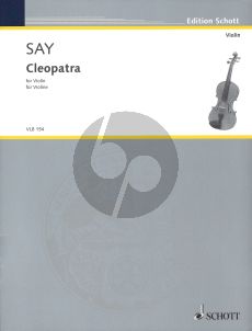 Say Cleopatra Op.34 Violine solo (2010)