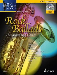 Rock Ballads (The 14 Best Rock Ballads) (Alt Sax.-Piano)