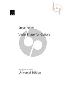 Violin Phase for Guitars (Guitar and pre-recorded tape for 4 Guitars)