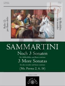 Noch 3 Sonaten (Ms.Parma No.2 - 6 - 14)