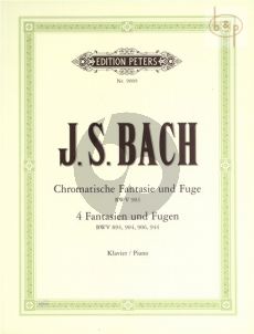 Chromatische Fantasie & Fuge BWV 903 - 4 Fantasien & Fugen BWV 944 - 906 - 904 - 894)