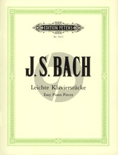 Bach Leichte Klavierstucke (Hans-Joachim Schulze)