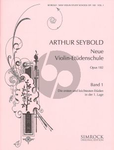 Seybold Neue Violin-Etuden Op.182 Vol.1 (1st.pos.)