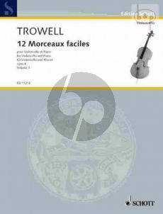 12 Morceaux Faciles Op.4 Vol.3 Cello-Piano