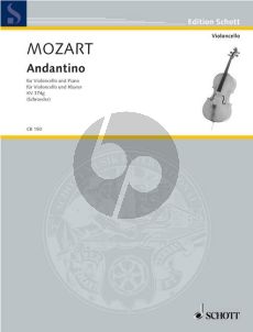 Mozart Andantino KV Anh.46 (KV 374g) Violoncello-Klavier