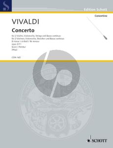Vivaldi Concerto d-moll Op.3 No.11 RV 565 (L'Estro Armonico) Partitur
