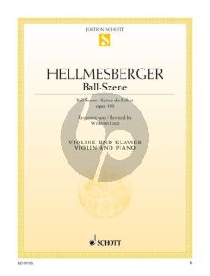 Hellmesberger Ball-Szene Op.100 Violin-Piano (Wilhelm Lutz)