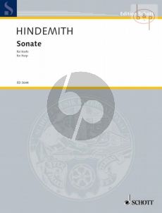 Hindemith Sonata C-major Harp solo (1939)