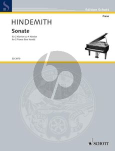 Hindemith Sonate 2 Klaviere (1942)