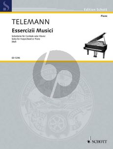 Telemann Essercizii Musici - Soli fur Cembalo (edited by Hugo Ruf)