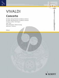 Vivaldi Concerto G-major RV 435 (Op.10 No.4/PV 104) Flute-Strings-Bc) (piano red.)