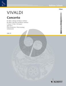 Vivaldi Concerto C-major RV 449 (F.VIII n.12) Oboe-Str.-Bc (piano red.) (W.Lebermann)