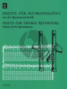 Duette fur Alt-Blockfloten aus der Renaissancemusik