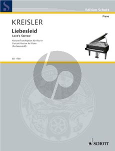 Kreisler Liebesleid Klavier (transcr. Serge Rachmaninoff)