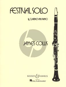 Collis Festival Solo for Clarinet Bb - Piano