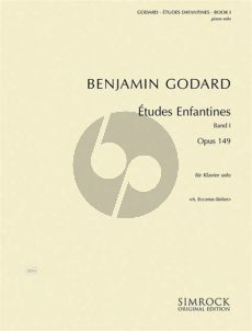 Godard Etudes Enfantines Op.149 Vol.1 Piano (edited by A.Eccarius-Sieber)