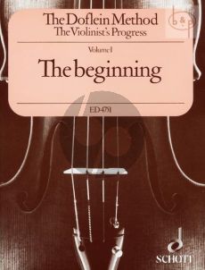 The Doflein Method Vol.1 The Violinist's Progress The Beginning