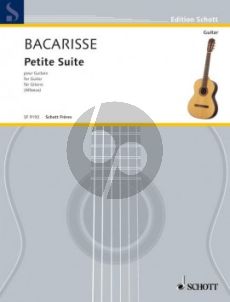 Bacarisse Petite Suite für Gitarre (Nicolas Alfonso)