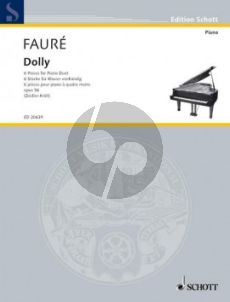 Faure Dolly Op.56 (6 Pieces) Piano 4 hds. (M.Zeidler-Kroll)