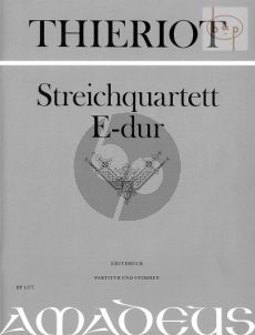 Quartet E-major (Score/Parts)