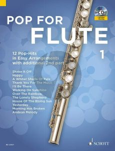 Pop For Flute (12 Pop-Hits in Easy Arrangements) Vol.1 1-2 Flutes