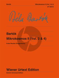 Mikrokosmos II (Vol.3 - 4) Piano