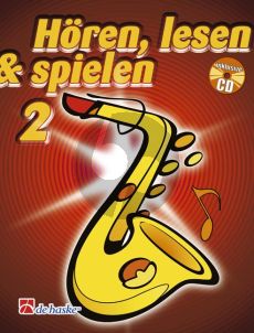 Kastelein-Oldenkamp Horen-Lesen & Spielen Vol.2 Altosaxophon (Bk-Cd) (deutsch)