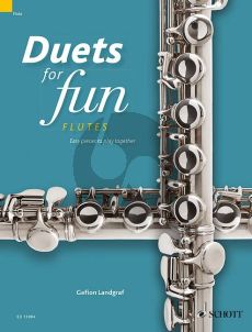 Duets for fun: Flutes (Easy pieces to play together) (Landgraf)