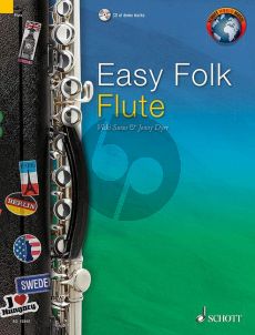 Easy Folk Flute (Bk-Cd)