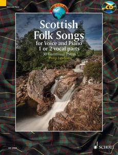 Scottish Folk Songs (30 Traditional Pieces) 1-2 Voices-Piano)