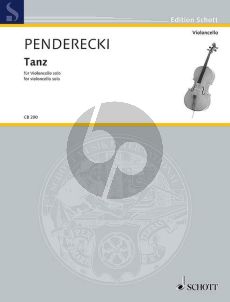 Penderecki Tanz Violoncello solo