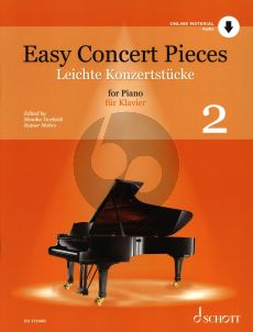 Album Easy Concert Pieces (48 Easy Pieces from 5 Centuries) Vol.2 Piano Bk-Audio Online (edited by Minika Twelsiek and Rainer Mohrs)
