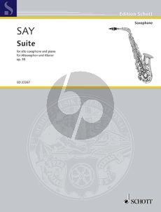 Say Suite Op.55 Alto Saxophone-Piano
