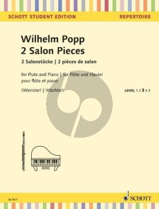 Popp 2 Salonstücke Flöte-Klavier (ed. Weinzierl-Wachter)