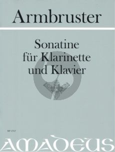 Armbruster Sonatine Klarinette-Klavier (ed. Yvonne Morgan)