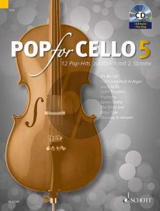 Pop for Cello Vol.5 (with 2nd Part) (Bk-Cd) (edited by Michael Zlanabitnig)