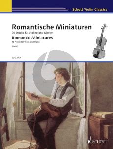 Romantische Miniaturen (25 Stücke) Violine-Klavier (ed. Wolfgang Birtel)