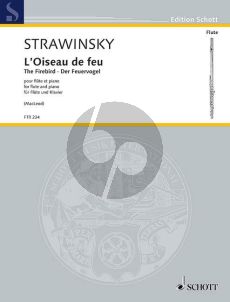 Strawinsky The Firebird (L'Oiseau de feu) (Selections of the Suite for Orchestra (1945) Flute-Piano (transcr. by Kyle MacLeod)