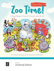 Rae Zoo Time! for Clarinet and Piano